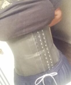 Ann Chery 2021 Corset Waist Trainer for Women - Colombian Waist Cincher - 3 Hook Latex Body Shaper Medium Black 25 71AjwhpkzXL