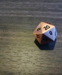 Legendary Copper Metal D20 Dice - Single 20 Sided RPG Dice with Signature Font 11 71AjzgrXrWL