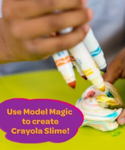 Crayola Model Magic White, Modeling Clay Alternative, Kids Art Supplies, 2 lb. Bucket, Gifts For Kids 33 71AkChkAoiL