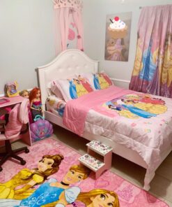 Franco Kids Room Darkening Window Curtain Panel, 42 in x 63 in, Disney Princess 26 71AkwVRnWbL