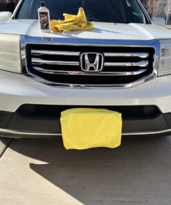 Meguiar's PlastX Clear Plastic Polish, Fast & Easy Plastic Restorer for Headlights, Taillights, Soft Top Windows, and More, Remove Scratches, Cloudiness, Yellowing, and Oxidation, 10 oz. 42 71AlRj50S L