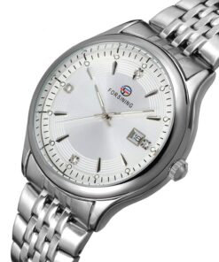 FORSINING Men's Calendar Quartz Wrist Watch FSG8088Q4S1 9 71Ala iNmsL