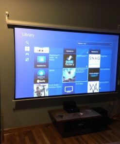 Elite Screens 6" White Projector Screen L-Brackets, Single Metal Welded Construction, Wall or Ceiling Mount - Includes Hooks and Hardware, Model: ZVMAXLB6-W 30 71An6hqkWTL