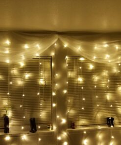 Elegant Comfort Lightweight Sheer Voile Window Scarf Valance - 216 Inch Long - 1 panel Long Sheer Curtain for Living Room, Event Decor, Bedroom, (1 Piece) 55" X 216'' Long, White 23 71AnOoR9XTL