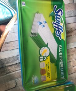 Swiffer Sweeper Wet Mopping Cloth Refill - Open Window Fresh - 24 wet cloths - 2 pk 24 Count (Pack of 2) 9 71AnWDUSziL