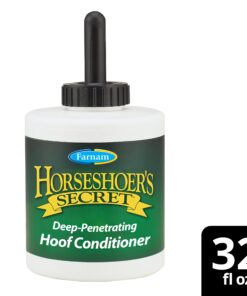 Farnam Horseshoer's Secret Deep-Penetrating Hoof Oil for Horses, Conditions Dry Hooves and Prevents Cracks, Splits and Contracted Heels, Contains Avocado Oil, 32 Oz. 22 71Aosq8vKL