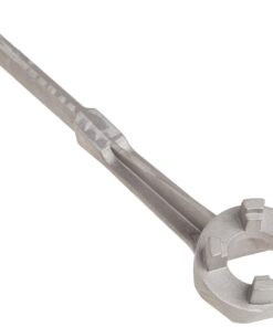 Alternative view of Duda Energy dwrench Aluminum Drum Wrench for Opening 10 gal, 15 gal, 20 gal, 30 gal and 55 gal Barrels Standard, 2" Bung Racing Fuel Methanol, 2"