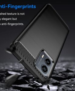 Muokctm for Moto G 5G 2023 Case, with Tempered Glass Screen Protector, Slim Soft TPU Protective Rubber Bumper Cover for Motorola G 5G 2023 (Black) Black 10 71AqCGVzZ6L