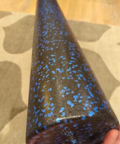 Amazon Basics High-Density Round Foam Roller for Exercise, Massage, Muscle Recovery Blue Speckled 36-Inch 28 71AqUQBeUKL