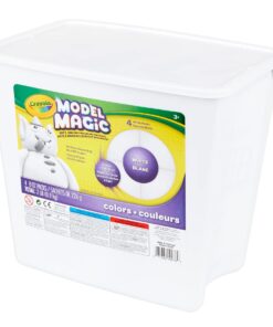 Crayola Model Magic White, Modeling Clay Alternative, Kids Art Supplies, 2 lb. Bucket, Gifts For Kids 30 71AqaXDwoqL