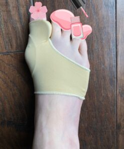 Flyen Bunion Corrector for Women and Men Bunion Pain Relief Protector Sleeves Kit - Relief Pain in Hallux Valgus, Big Toe Spacer Separators Brace Straighteners Splint 1 41 71Arn9YorLL