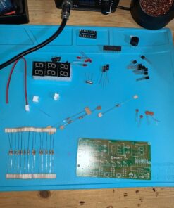 IS Soldering Project Clock, Icstation 6-Bit Digital Clock Soldering Kit DIY Soldering Practice for School Science Projects Student STEM Learning Teaching 73 71AsL2MmtDL