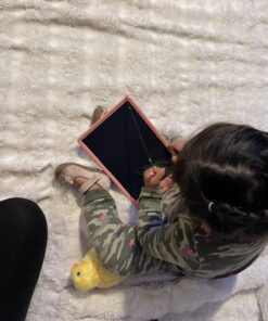 TEKFUN LCD Writing Tablet Doodle Board, 10inch Colorful Drawing Tablet Writing Pad, Girls Gifts Toys for 3 4 5 6 7 Year Old Girls Boys (Pink) Pink 10in 33 71AsZOoYi L