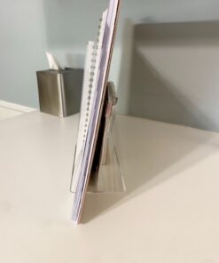 Norpro Acrylic CookBook / IPad / Tablet Holder, 9"D x 12.5"W x 3.25"H 35 71AshCTo tL