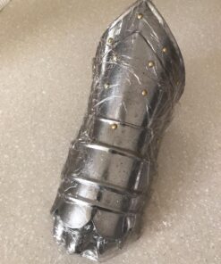 Metal Armour Hand Gloves Pair with Inviting Decor Appeal-(36302) halloween Gloves 24 71Assj5zkrL