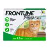 FRONTLINE Plus Flea and Tick Treatment for Cats Over 1.5 lbs., 3 Treatments 3 Doses 2 71AtPmsljCL
