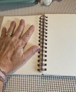 Strathmore 460-55 400 Series Visual Watercolor Journal, 140 LB Cold Press, 5.5"x8", 22 Sheets , White 5.5x8.5 Watercolor 140LB 42 71AuZ6XyYPL