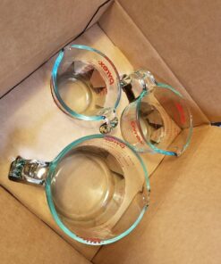 Pyrex 3 Piece Glass Measuring Cup Set, Includes 1-Cup, 2-Cup, and 4-Cup Tempered Glass Liquid Measuring Cups, Dishwasher, Freezer, Microwave, and Preheated Oven Safe, Essential Kitchen Tools 36 71AunNQm9XL