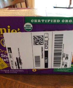 Annie's Homegrown Variety Organic Variety Pack, Cheddar Bunnies, Bunny Grahams & Cheddar Squares, 12 Pouches Crackers & Graham snacks 12 Piece Assortment 49 71AvFZo19wL