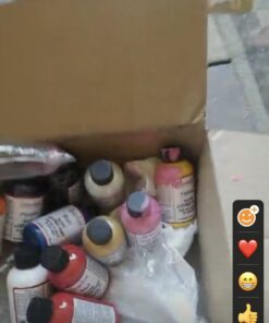 Angelus Leather Paint 4oz Starter Kit Set of Acrylic Paints For Sneakers, Shoes, Art, Crafts, Jackets, Shirts- Flexible, Made in USA 40 71AvIi3G5JL