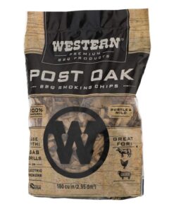 Western Premium BBQ Products Post Oak BBQ Smoking Chips, 180 cu in 10 71AvJey3RkL