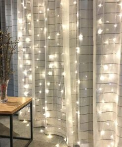 Twinkle Star, 8.26 Inches Indoor Outdoor, LED String Light for Christmas Wedding Party Home Garden Bedroom Wall Decoration (White) White 300 LED 18 71AvQZnQqkL