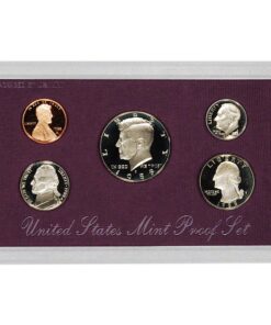Alternative view of 1988 S US Mint Proof Set Original Government Packaging