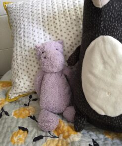 Jellycat Bashful Lilac Hippo Stuffed Animal, Medium, 12 inches 17 71AwyeLriVL