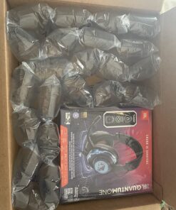 JBL Quantum ONE - Over-Ear Performance Gaming Headset with Active Noise Cancelling (Wired) - Black, Large Headphones 68 71AxvuaSyZL