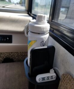 Custom Accessories 91129 Black Mobile Device Organizer with Cup Holder 19 71Ay4zsyNqL