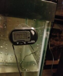 ZACRO 2 Pack Digital Aquarium Thermometer, Fish Tank Thermometer, Water Thermometer with Large LCD Display,Reptile Thermometer for Fish Tank Water Terrarium 38 71Ayh0Jx7BL