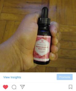 Leven Rose Pomegranate Seed Oil, 100% Pure Unrefined Cold Pressed Antioxidant Moisturizer for Hair Skin and Nails 1 oz 1 Fl Oz (Pack of 1) 32 71AzcqDTsL