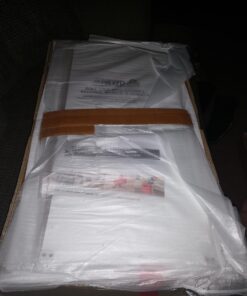 Badger Basket Toy Doll Bed with Storage Cabinet, Gingham Bedding, and Personalization Kit for 22 inch Dolls - White/Pink 55 71AzmwQbobL