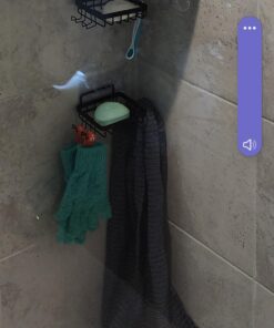 GOSHI Exfoliating Shower Towel - Rip-Resistant Exfoliating Washcloth for All Skin Types - Made in Japan Grey 29 71B A5ufErL