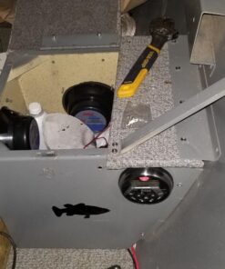 Pyle 6.5 Inch Dual Marine Speakers - 2 Way Waterproof and Weather Resistant Outdoor Audio Stereo Sound System with 150 Watt Power, Polypropylene Cone and Cloth Surround - 1 Pair - Pyle PLMR60B (Black) 42 71B ZSoAnVL