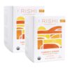 Rishi Tea Turmeric Ginger Herbal Tea | Immune Support, Organic, Caffeine-Free, Ayurvedic, Energy-Boosting | Citrus Flavors for Taste | 15 Sachet Bags, 1.75 oz (Pack of 2) 15 Count (Pack of 2)