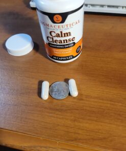 Sigmaceutical Calm Cleanse Detox Support - Oral Overgrowth Treatment for Adults - Non-GMO Oral Detox Medicine and White Tongue Treatment – Mouth Overgrowth Treatment - 60 Capsules 19 71B0BchMRUL