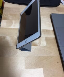 MoKo Case Fit New iPad Mini 5 2019/Mini 4 2015 (5th/4th Generation 7.9 inch), Slim Lightweight Smart Shell Stand Cover with Translucent Frosted Back Protector, with Auto Wake/Sleep,Space Gray Space Gray 46 71B0Ls9jNUL