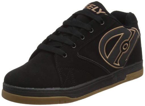 Heelys Propel 2.0 Skate Shoe Men's 9 Little Kid Black/Gum