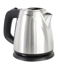 Chef'sChoice 673 Cordless Compact Electric Kettle in Brushed Stainless Steel Features Boil Dry Protection and Auto Shut Off Easy Pour, 1-Liter, Silver 14 71B0o4TH5FL