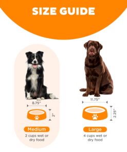 Outward Hound Fun Feeder Slo Bowl, Slow Feeder Dog Bowl, Medium/Mini, Orange 20 71B1cn4zNNL