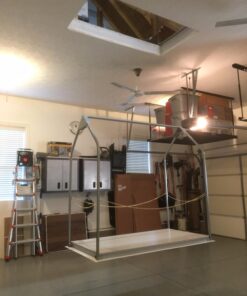 Versa-Lift 32WH 11-14 Foot Attic Lift Platform, Garage Attic Elevator, Garage Systems For Storage - Garage Lift 48 71B1qPeQIdL