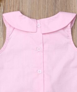 3PC Baby Girl Feather Vest Tops+Golden Dots Tassels Short Pants+Bowknot Headband 0-6 Months Floral&pink 12 71B2FIlwduL