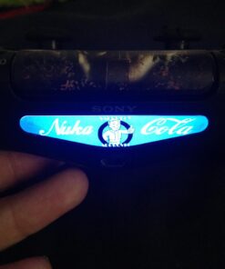 eXtremeRate 30 Pcs/Set Game Theme Mix Stickers Custom Light Bar Decal for PS4 All Model Controllers, Lightbar LED Stickers for PS4 Controller A13 32 71B2MkrV1JL