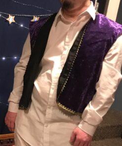 Forum Novelties 42" Purple Genie Vest Costume 14 71B2YCscKxL