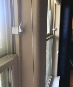 Prime-Line U 9809 Sliding Window Lock for Vinyl Windows – Easy Installation to Keep Windows Securely Closed – Diecast Construction, White (2 Pack) 1/2 in. 41 71B3Csm88gL