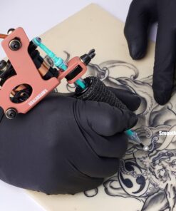 Dragonhawk Complete Tattoo Kit 4 Standard Tunings Tattoo Machines Power Supply 10 Color Tattoo Inks 50 Needles Tips Grips with Case D139GD 28 71B3WKmjL