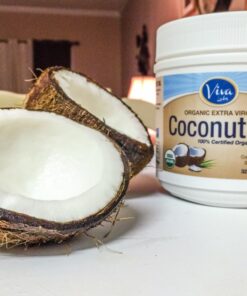 Organic Coconut Oil - Unrefined and Cold-Pressed, Natural Hair Oil, Skin Oil and Cooking Oil with Fresh Flavor, Non-GMO Extra Virgin Coconut Oil (Aceite de Coco), USDA Organic, 32 oz 32 Fl Oz (Pack of 1) 48 71B3gdhn L