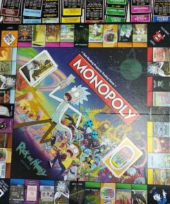 Monopoly Rick and Morty Board Game | Based on the hit Adult Swim series Rick & Morty | Offically Licensed Rick Morty Merchandise | Themed Classic Monopoly Game 107 71B3iy9otwL 1