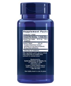Life Extension Gamma E Mixed Tocopherols & Tocotrienols – Complete Vitamin E Spectrum, Antioxidant Protection – Non-GMO, Gluten-Free – 60 Softgels 8 71B4kMSvLTL